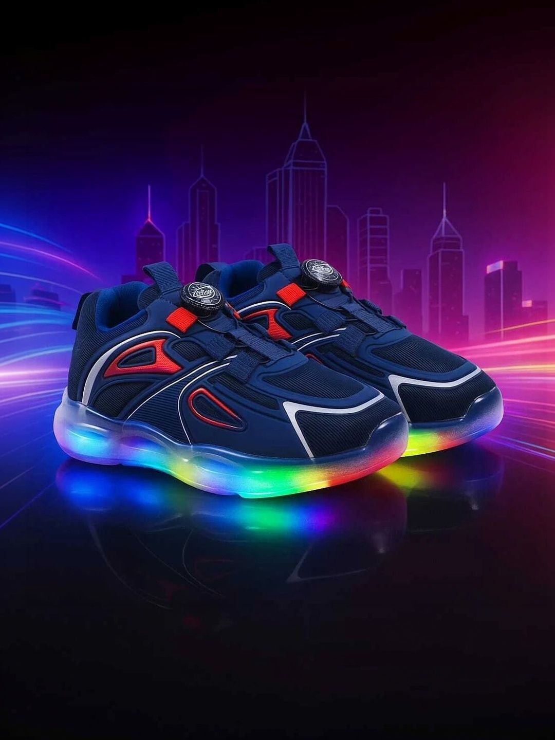 Crazyly Boys Colourblocked Sneakers-picture-27