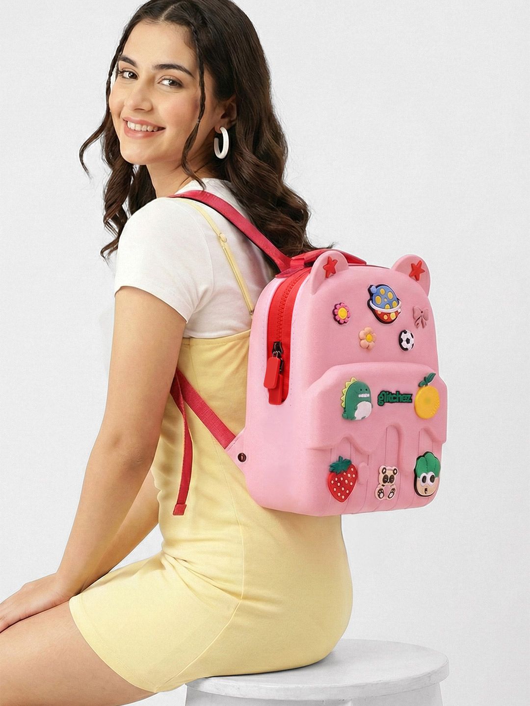 glitchez Women Backpacks with Appliques-picture-29
