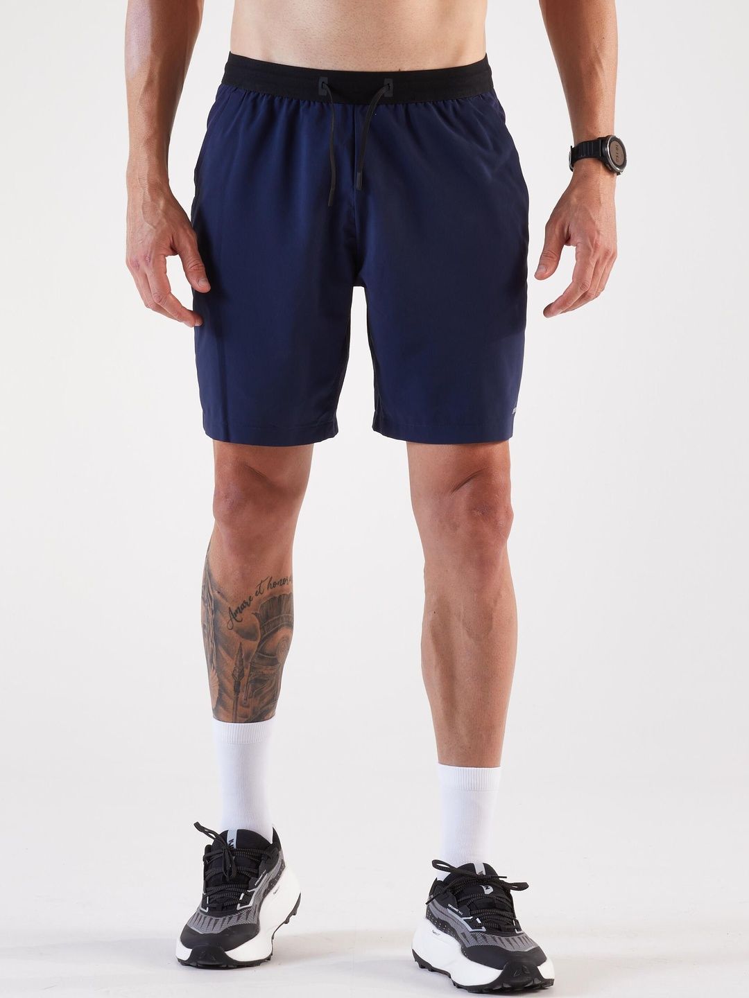 Decathlon KIPRUN Run 500 Dry Mid-Rise Above Knee Shorts-image-2
