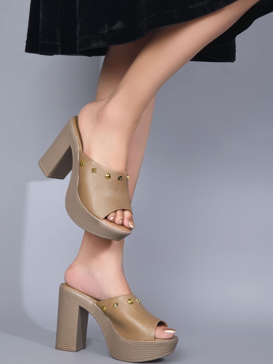 Froh Feet Party Block Mules-picture-40