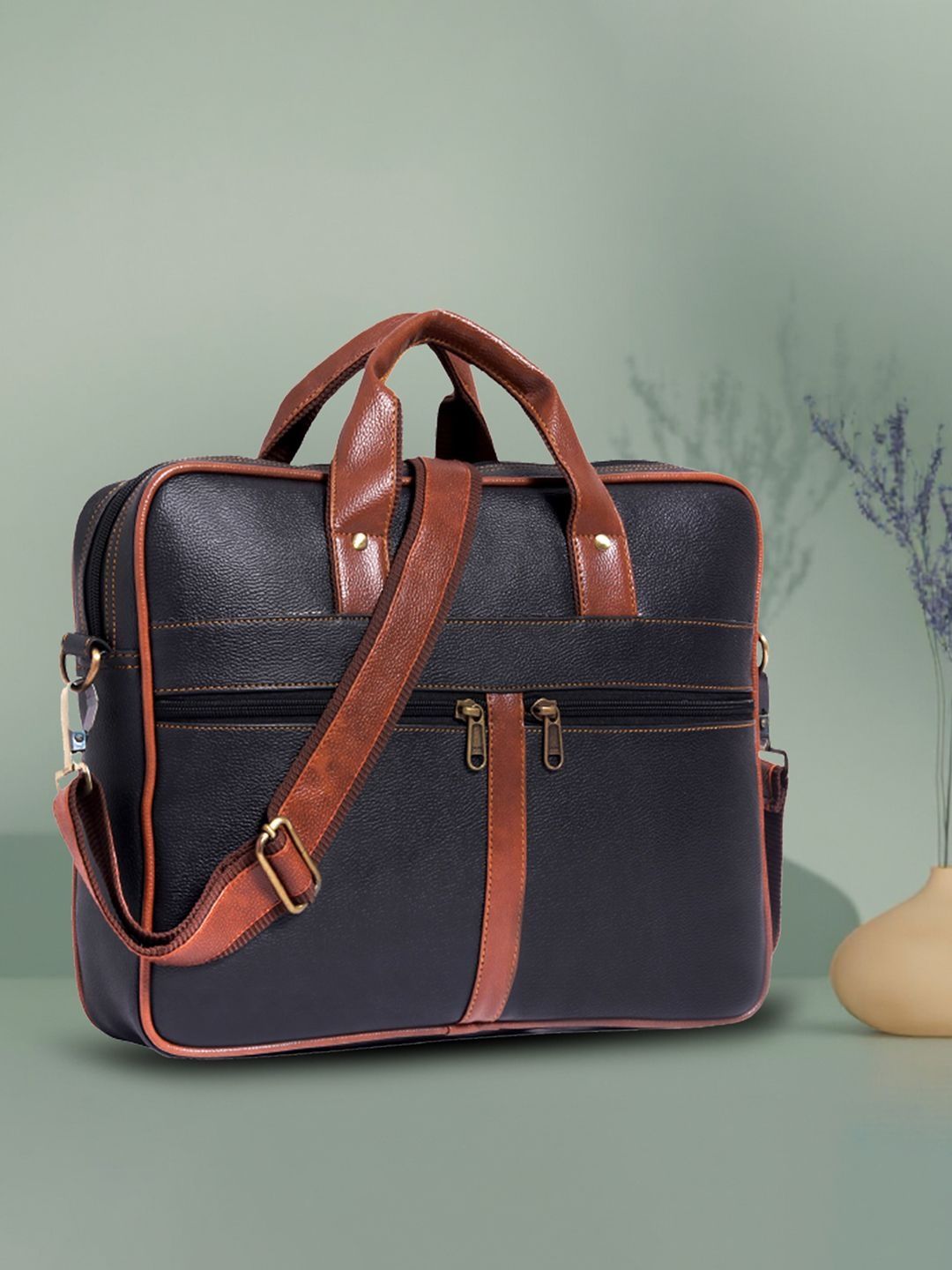 bagneeds Unisex Textured Laptop Bag-picture-39