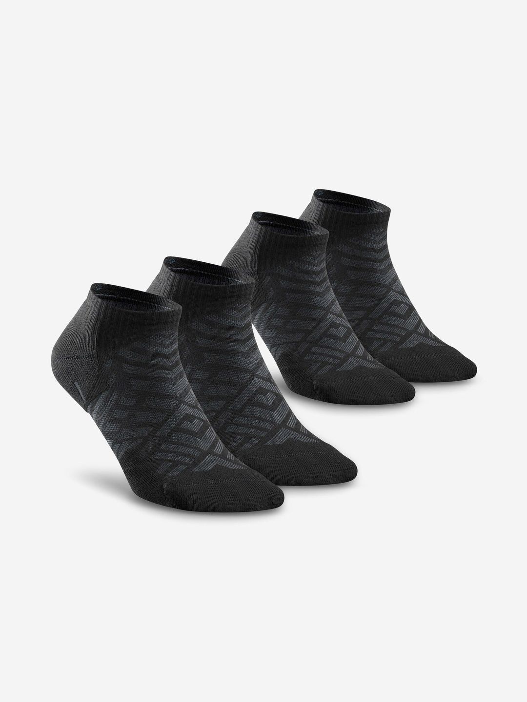 Decathlon Men Pack of 2 Patterned Ankle Length Socks-picture-54