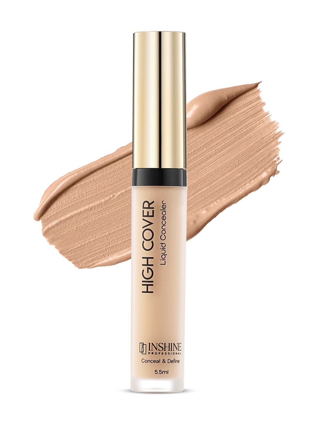 Inshine High Cover Liquid Concealer - 804 Soft Nude - 5.5 ml-image-34