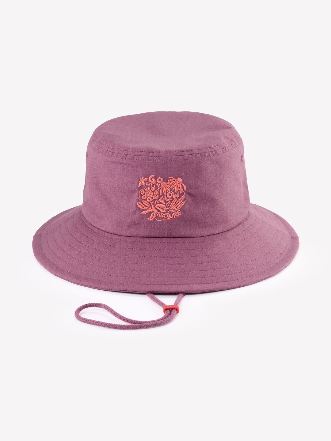 Decathlon Men Mauve Embroidered Bucket Hat-picture-47