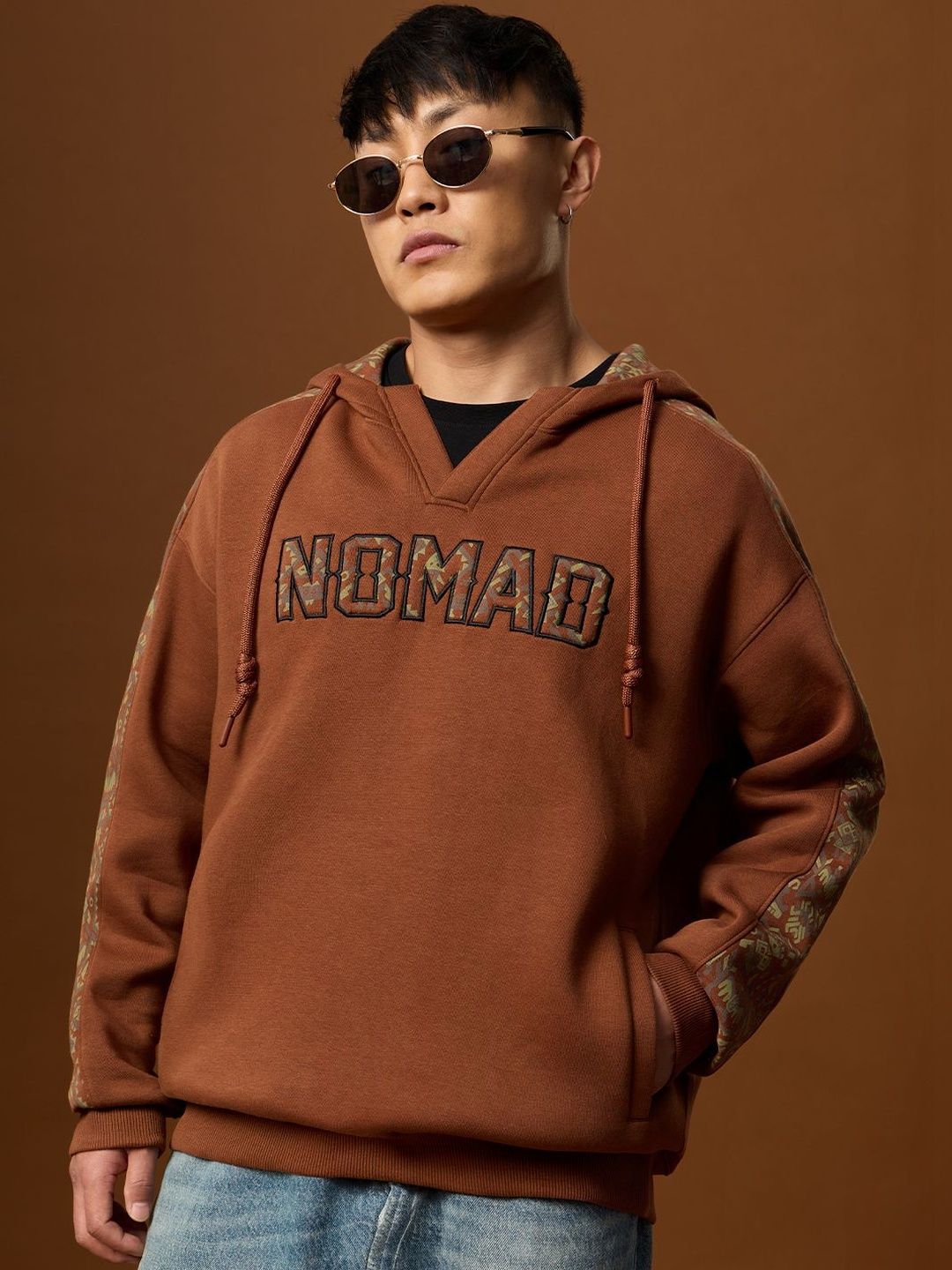 The Souled Store Men Oversized Typography Printed Sweatshirt-picture-42