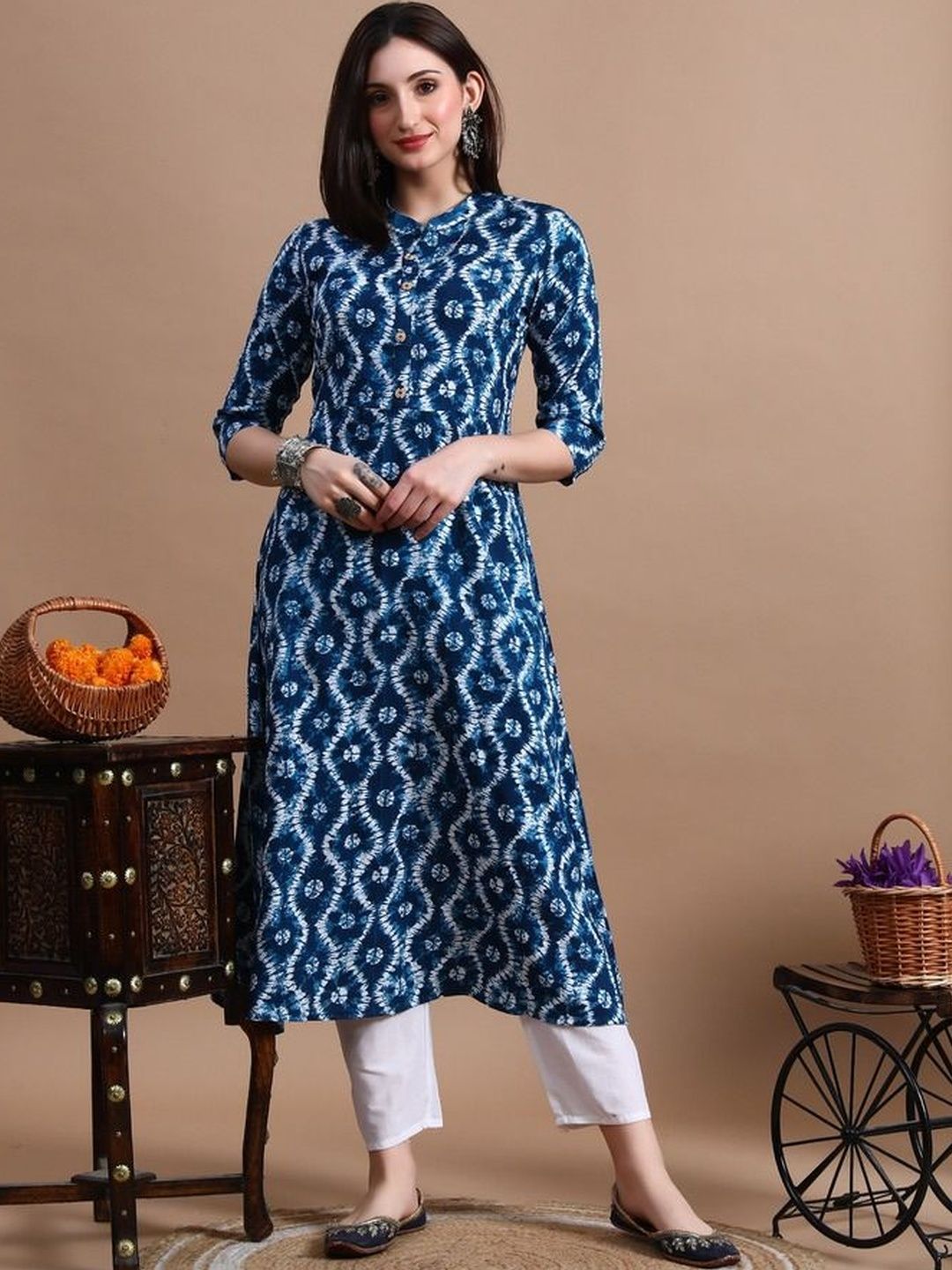 Anouk Mirage Women Ethnic Motifs Printed Kurta-picture-10