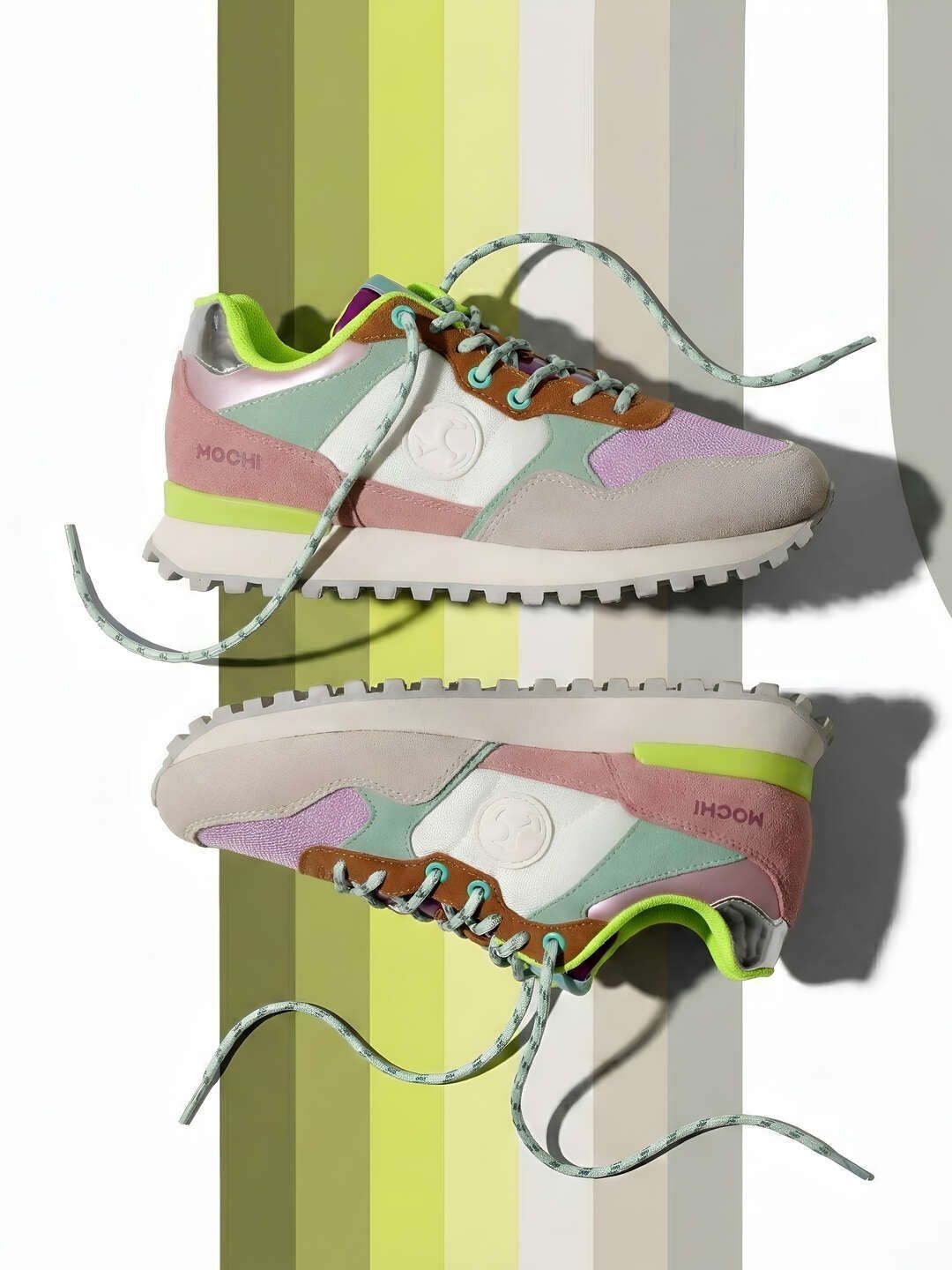 Mochi Women Colourblocked Sneakers-image-39