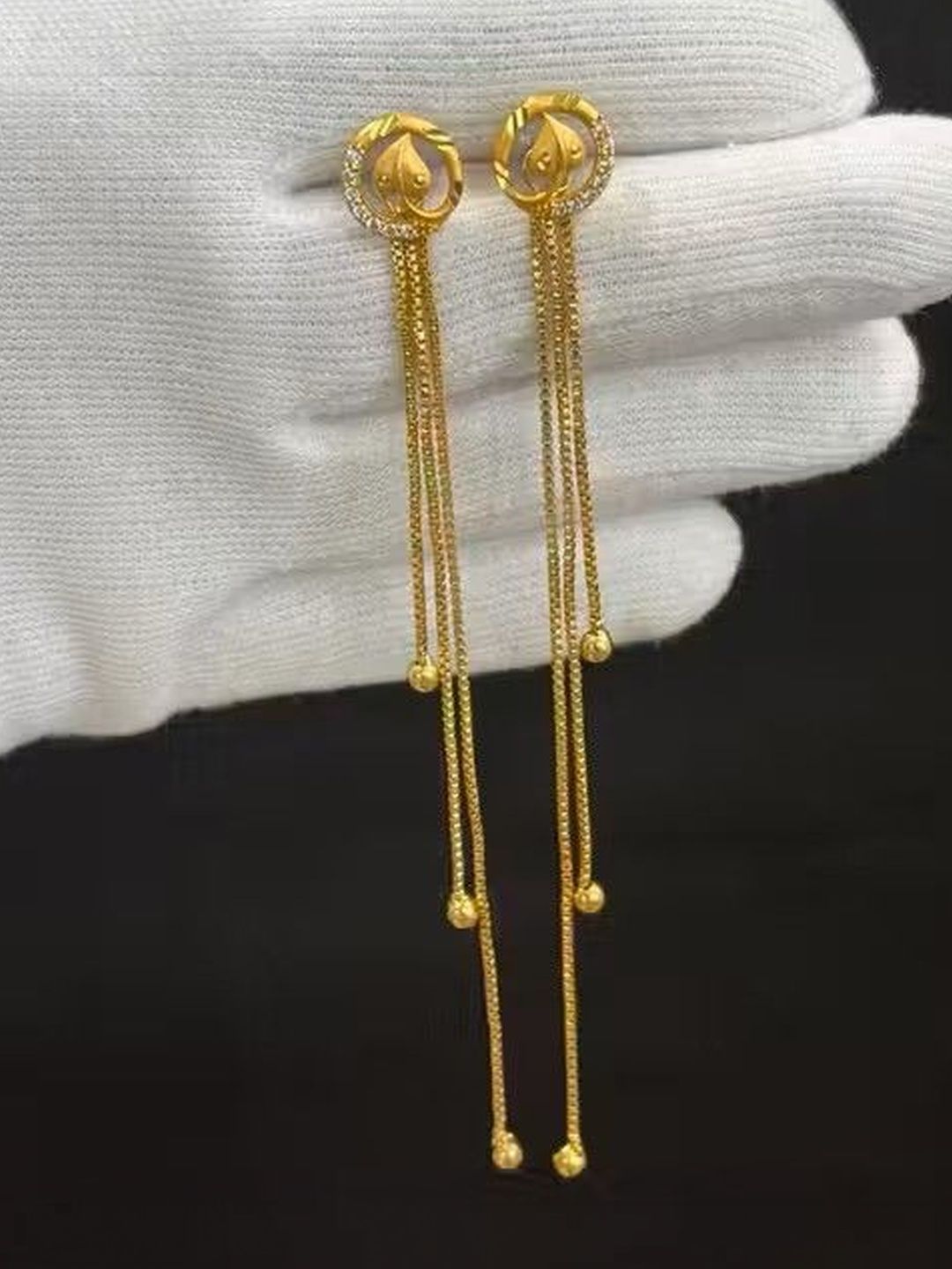 Anshenterpris Geometric Drop Earrings-picture-44