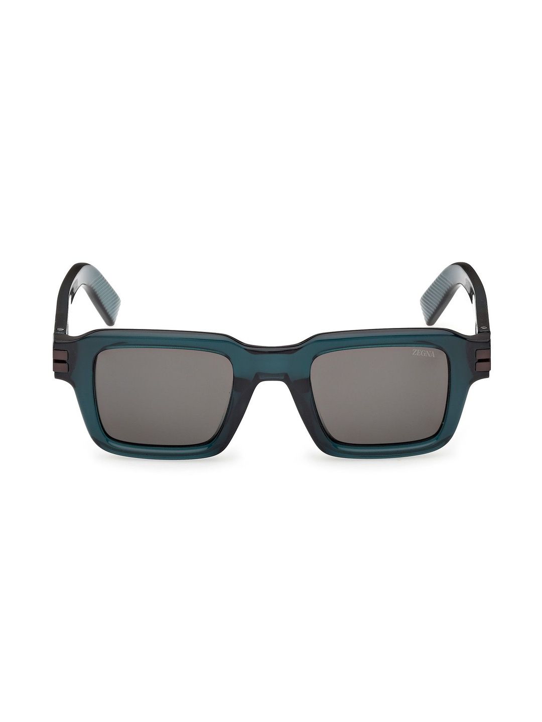 Ermenegildo Zegna Men Grey Lens & Green Square Sunglasses EZ0283 48 96D-image-18