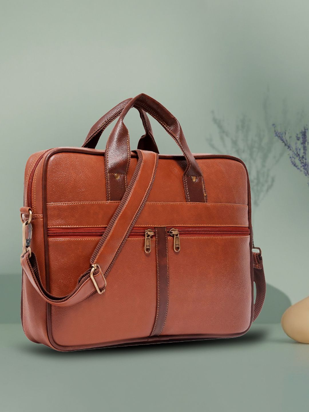 bagneeds Unisex Textured Laptop Bag-picture-35