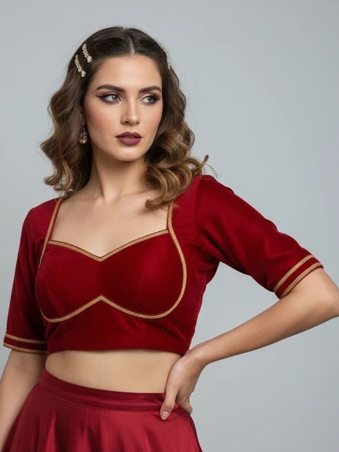 Monamaar Silk Woven Design Zari Saree Blouse-picture-51