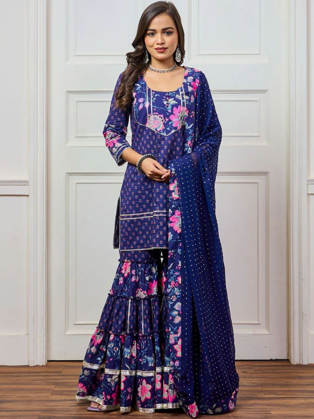 Tanoti Floral Printed Kurti-image-20