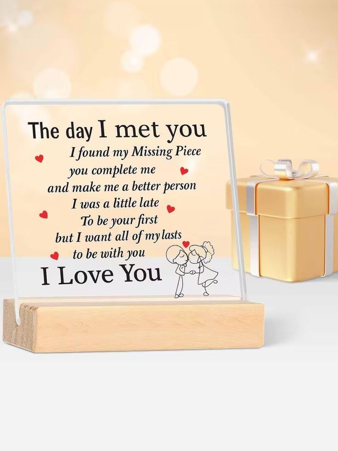 BS AMOR Transparent Figurine Showpiece-image-23