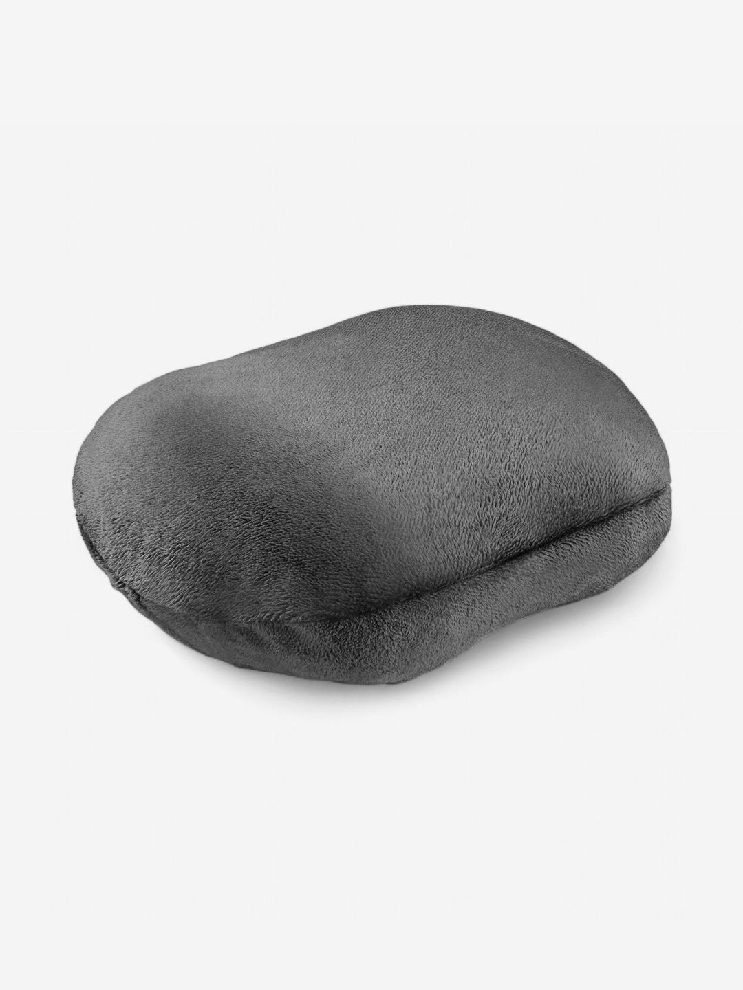 Decathlon Grey Memory Foam Filled Polyester Travel Pillow-image-34