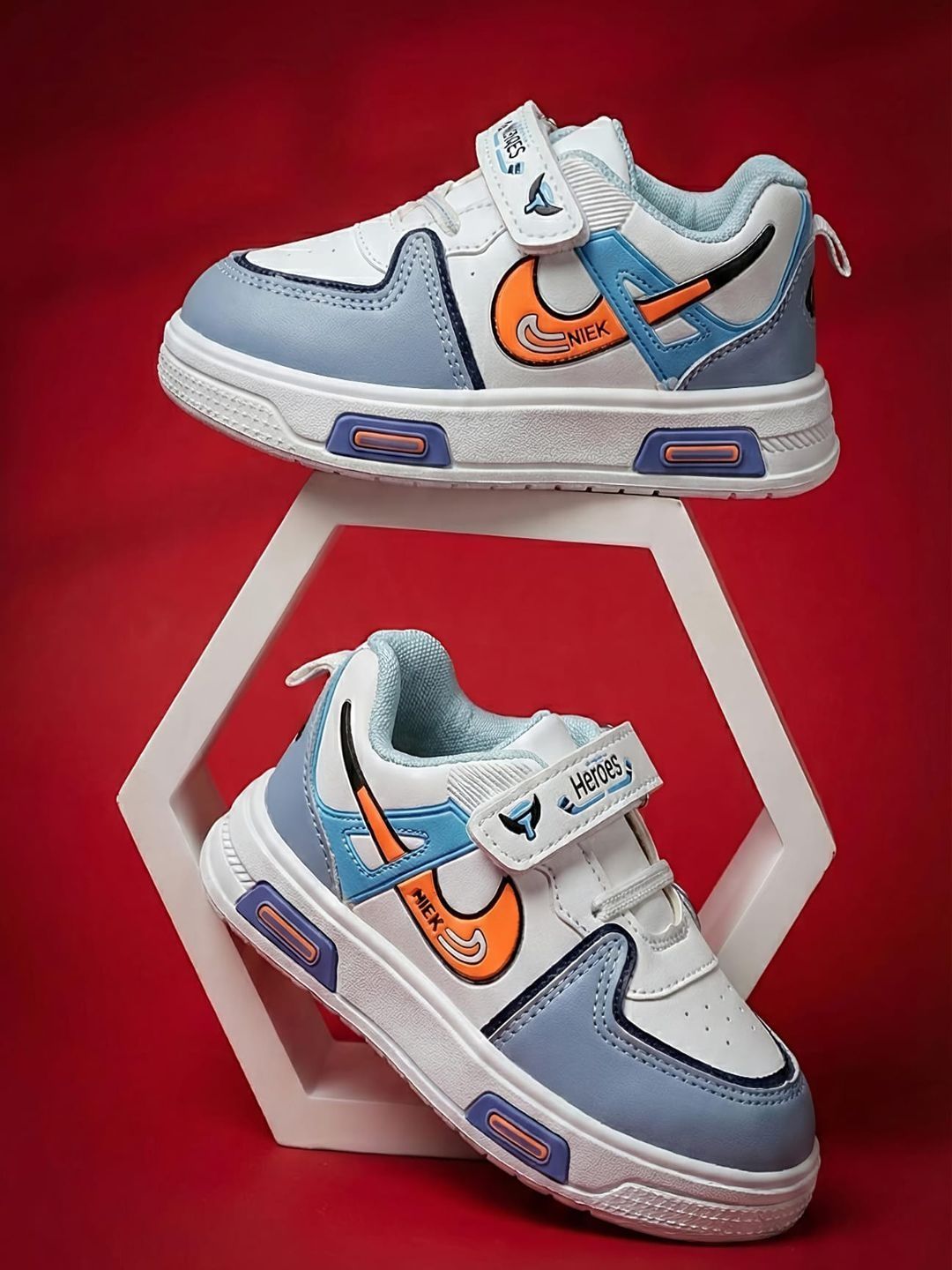 Crazyly Boys Colourblocked Sneakers-picture-47