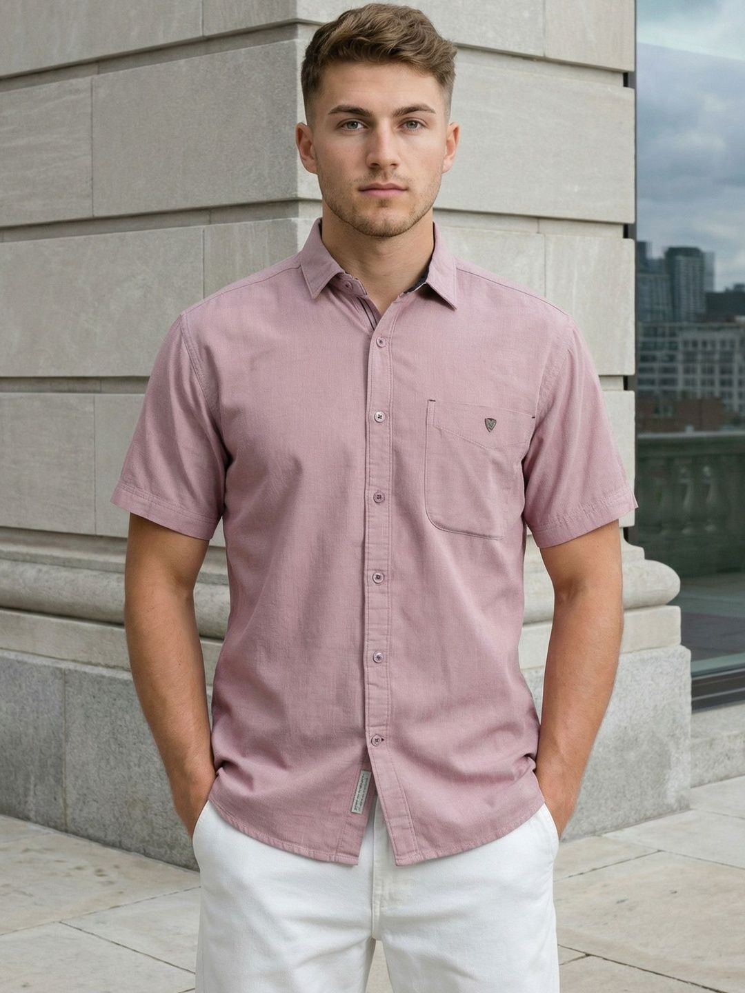 Kuons Avenue Men Classic Casual Shirt-picture-55
