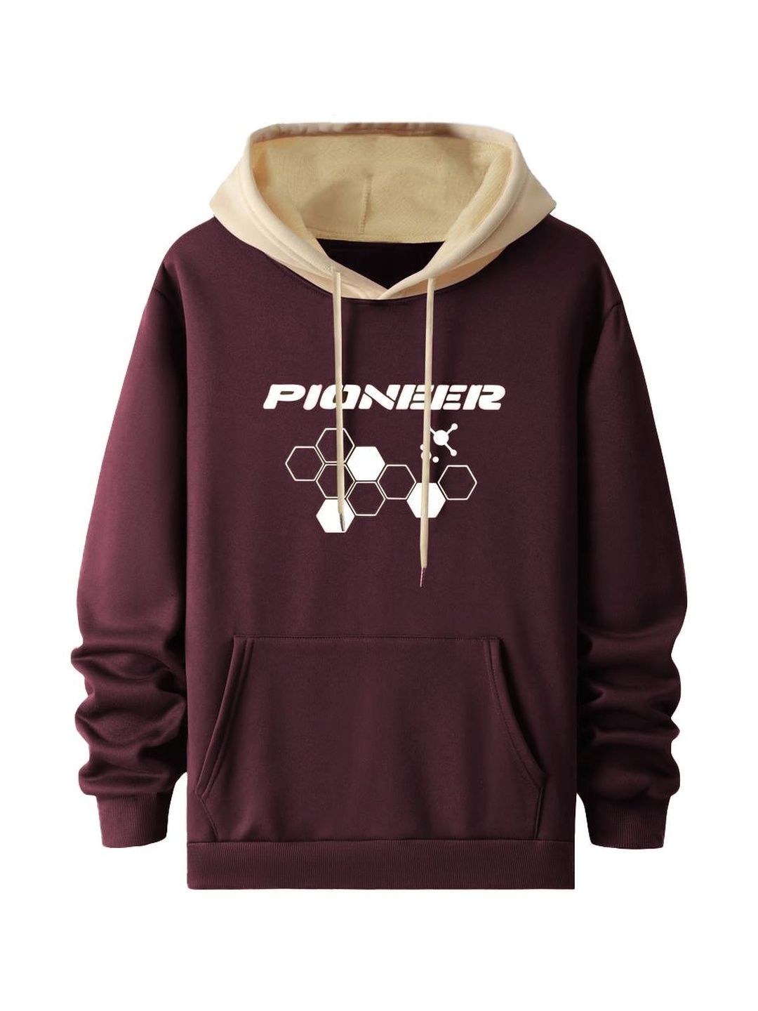 TAGDO FASHION Men Printed Hooded Sweatshirt-picture-20