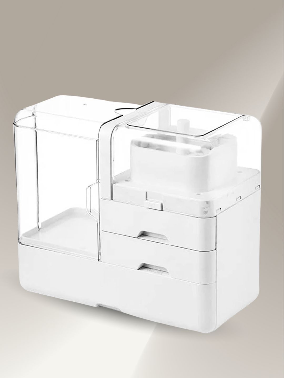 LACOPINE White Set of 1 Regular Makeup Organiser Organisers-image-7