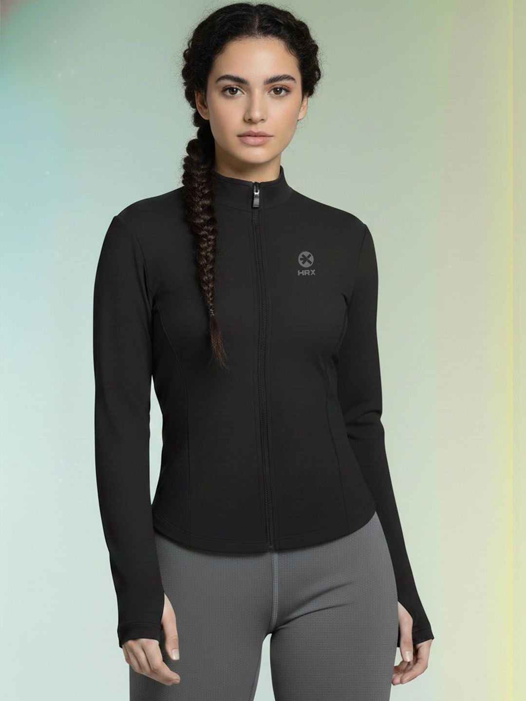 HRX by Hrithik Roshan Women Lightweight Training or Gym Sporty Jacket-picture-14