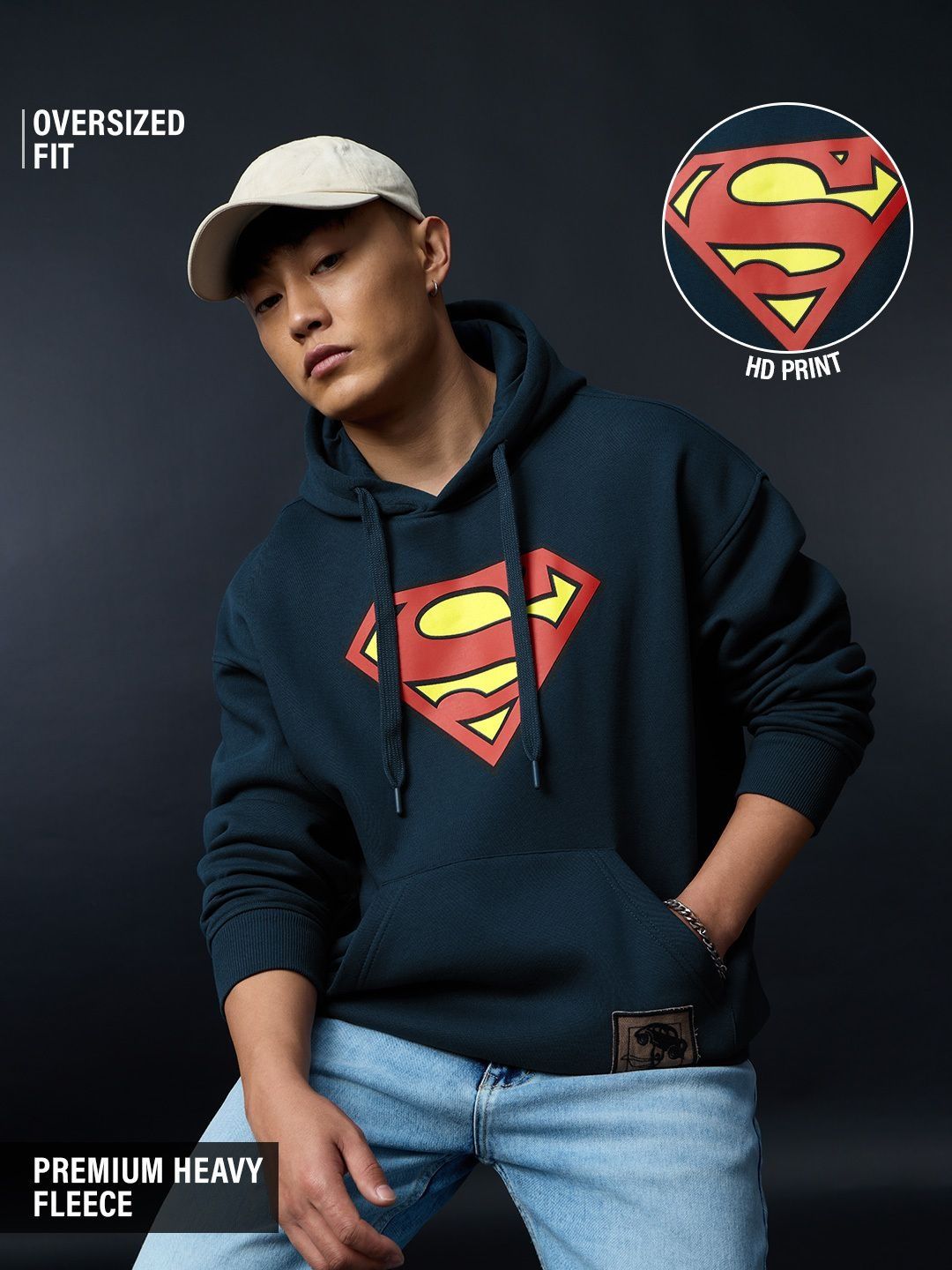 The Souled Store Men Printed Hooded Sweatshirt-picture-18