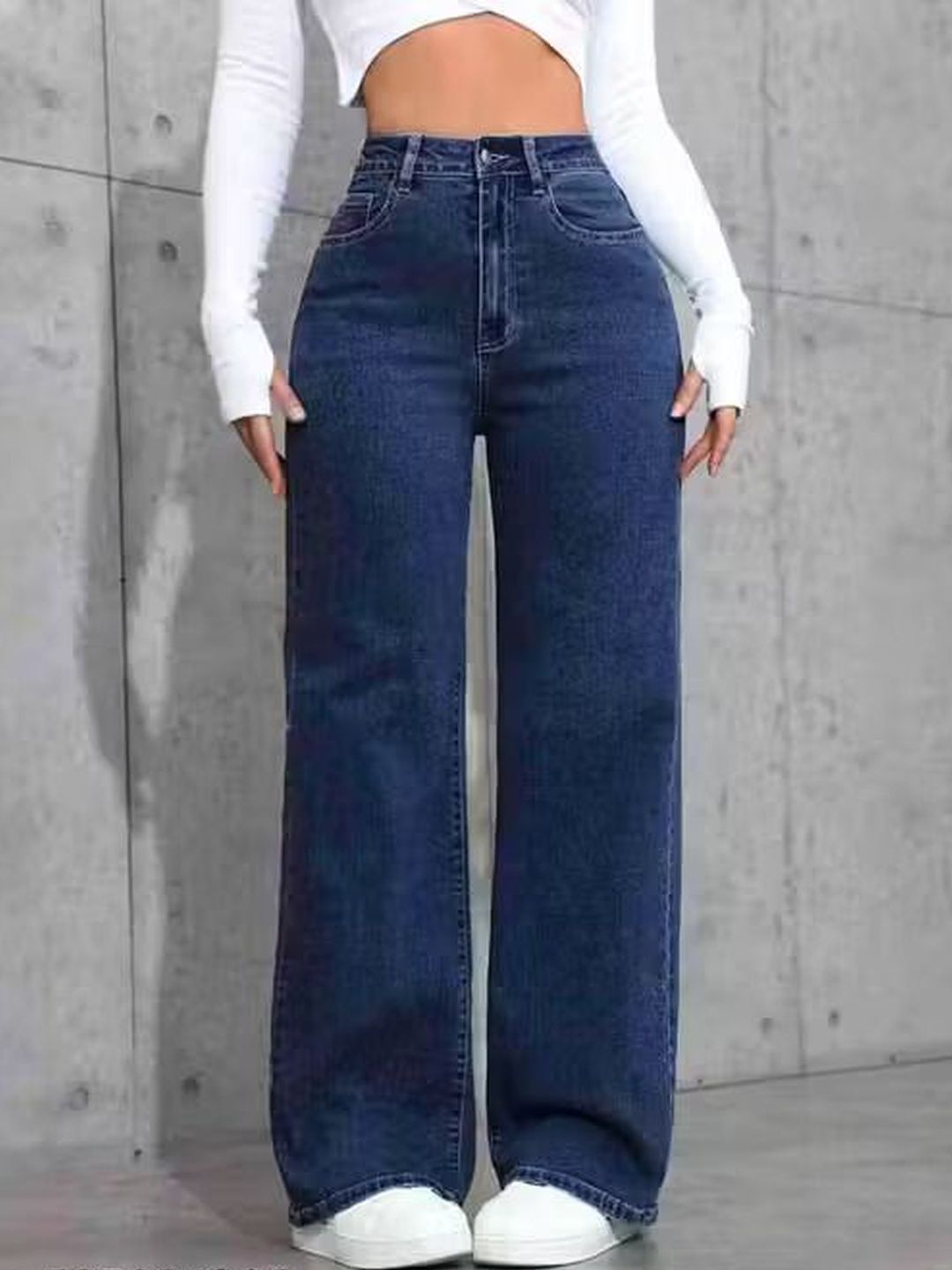 DressBerry Women Straight Fit High-Rise Stretchable Jeans-picture-20