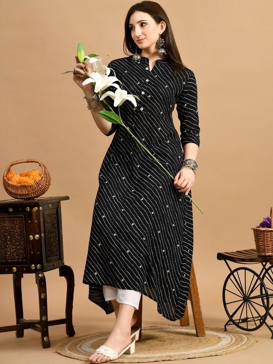 Anouk Mirage Women Ethnic Motifs Printed Kurta-picture-55