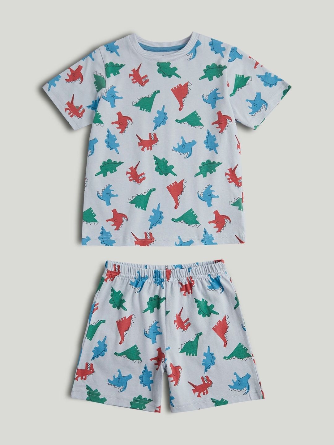 mothercare Boys Printed T-shirt with Shorts-picture-16