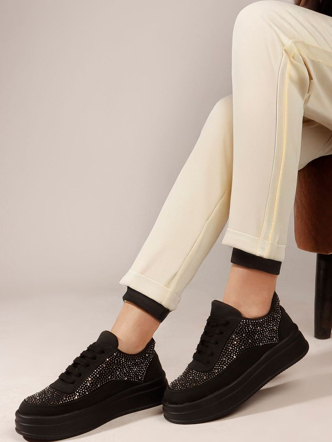 TRIKSY Women Textured Sneakers-picture-23