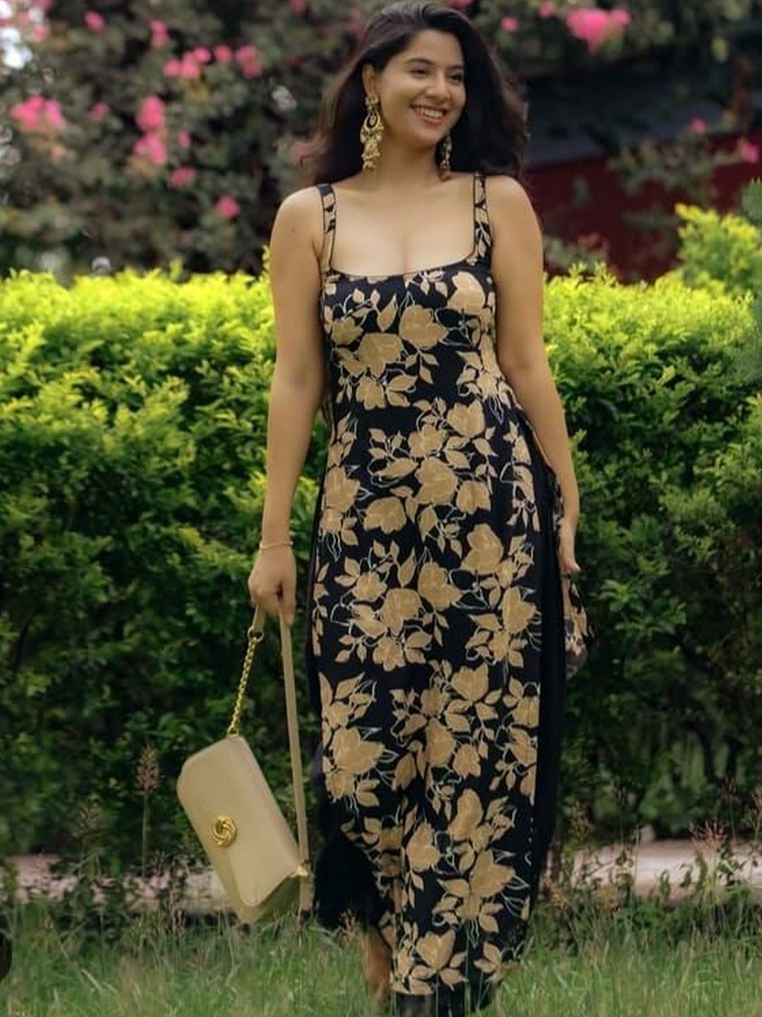 Classy Creation Floral Printed Square Neck Kurti-picture-34