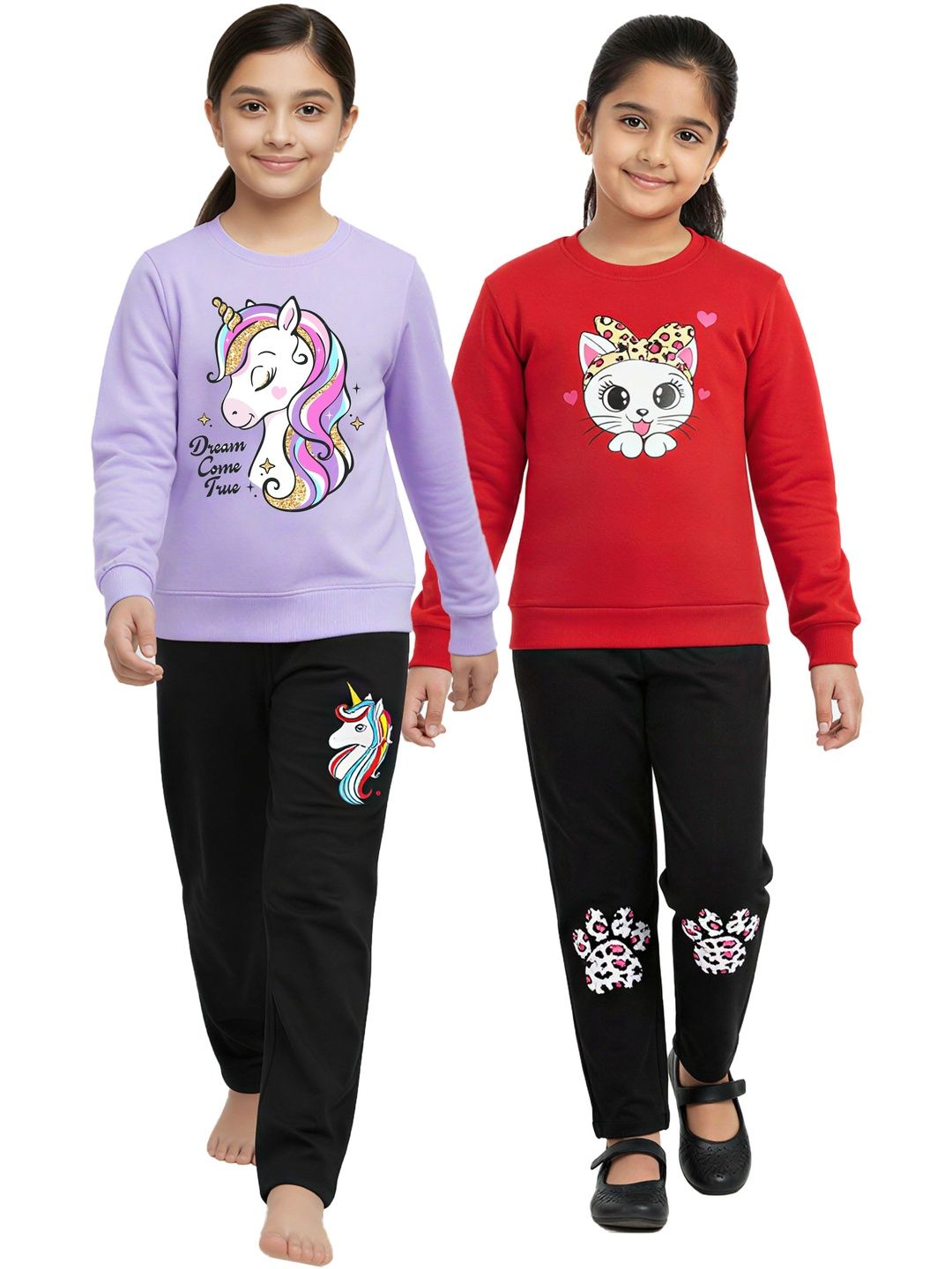 KEESOR Girls Printed Pyjamas-picture-13