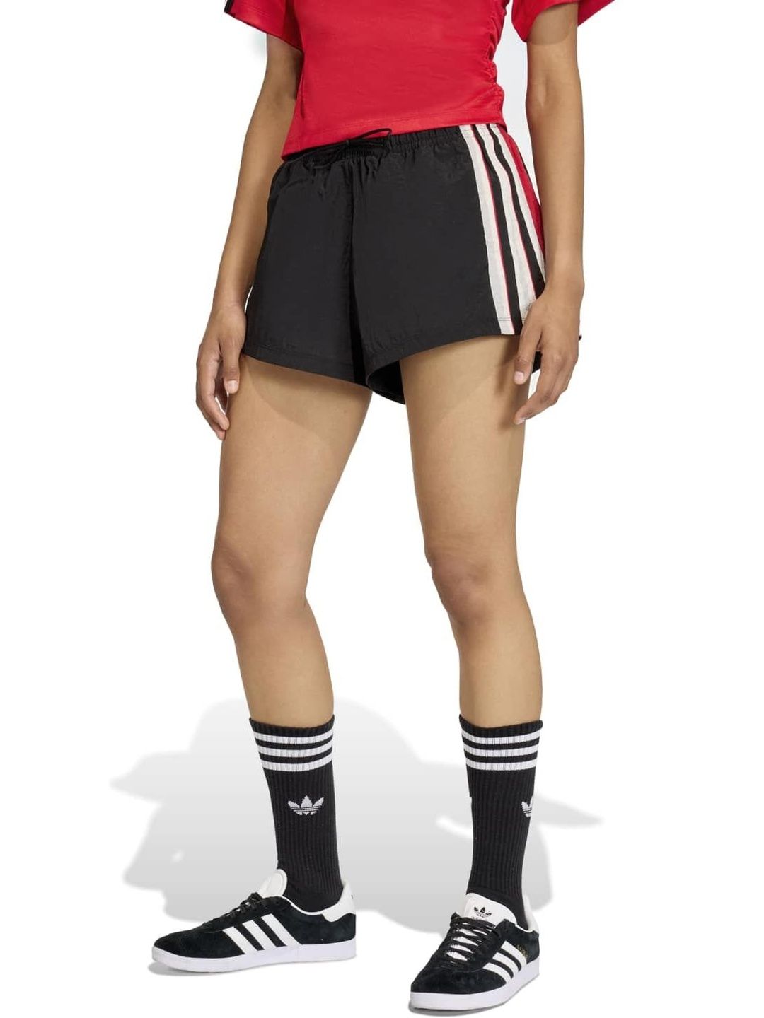 ADIDAS Originals Women Colourblocked Loose Fit Sports Shorts Technology-picture-16