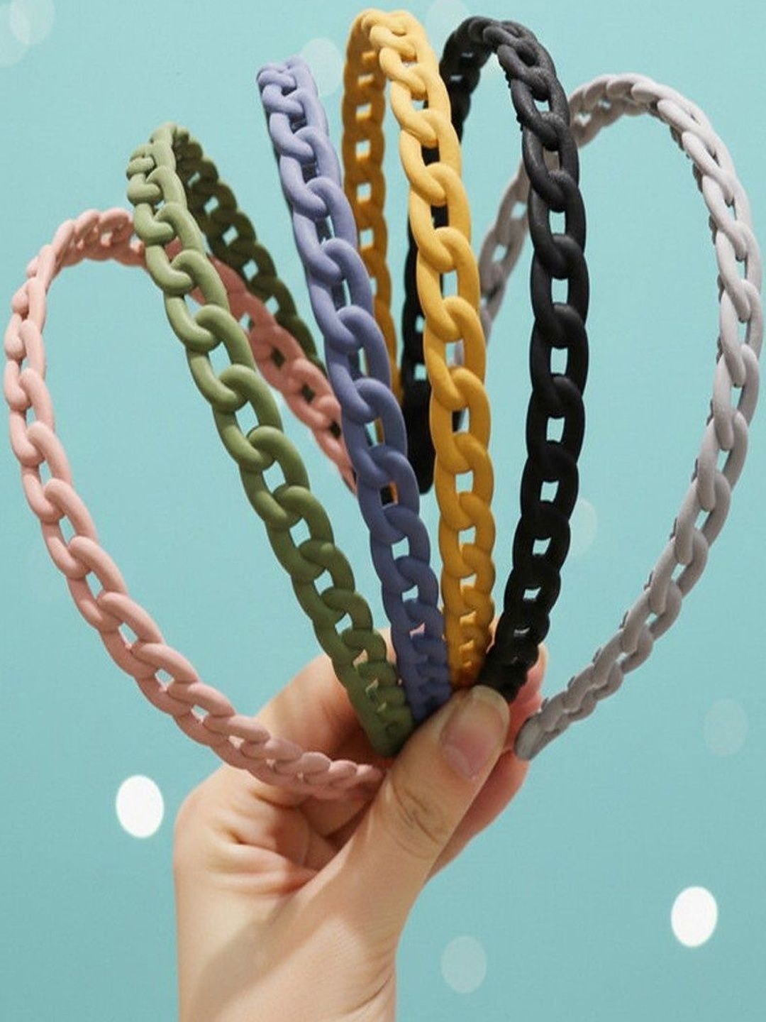 Cinex Girls Set of 6 Embellished Hairband-picture-53