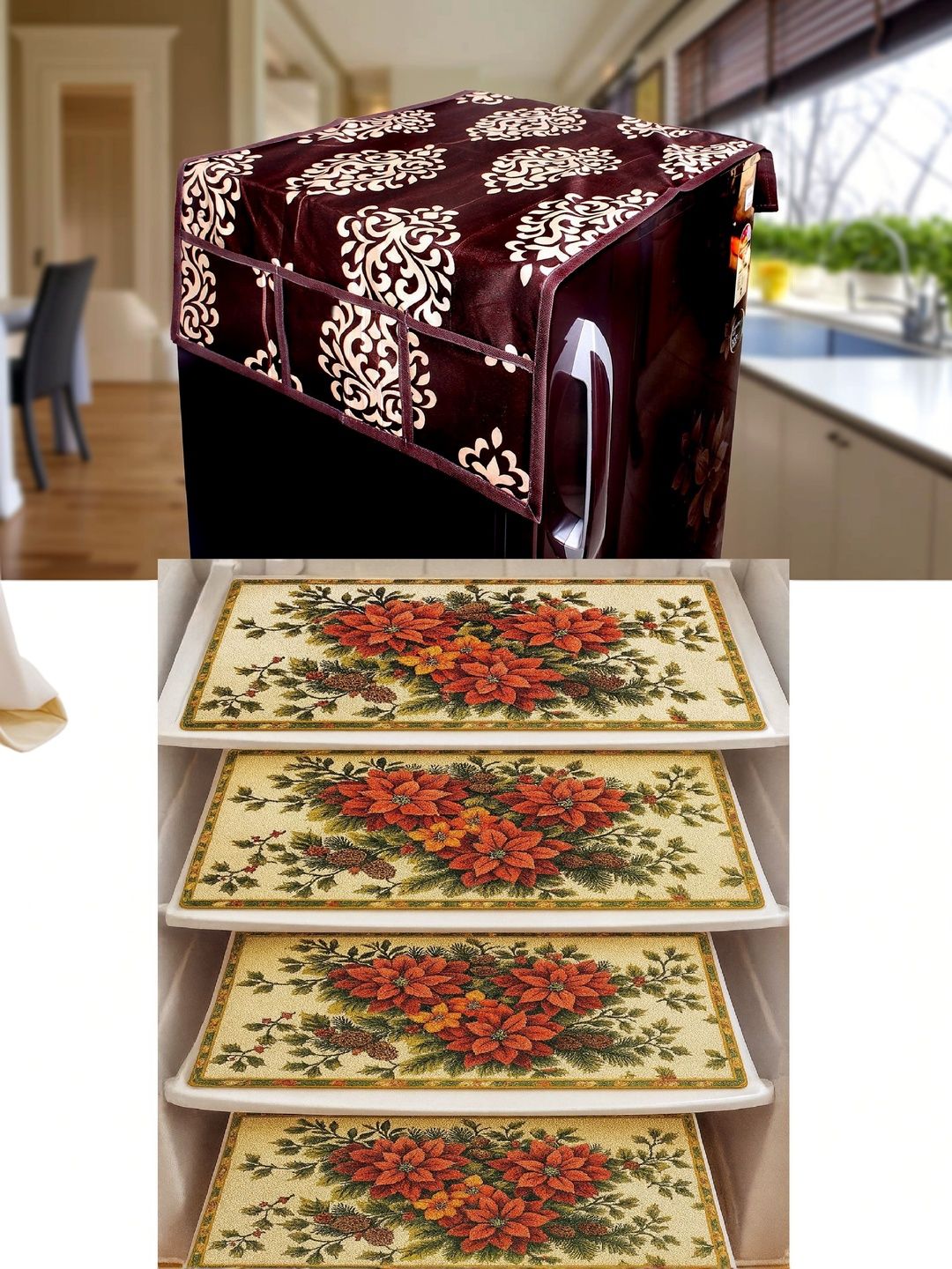 TRENDY RABBIT Brown Refrigerator Appliance cover-image-46