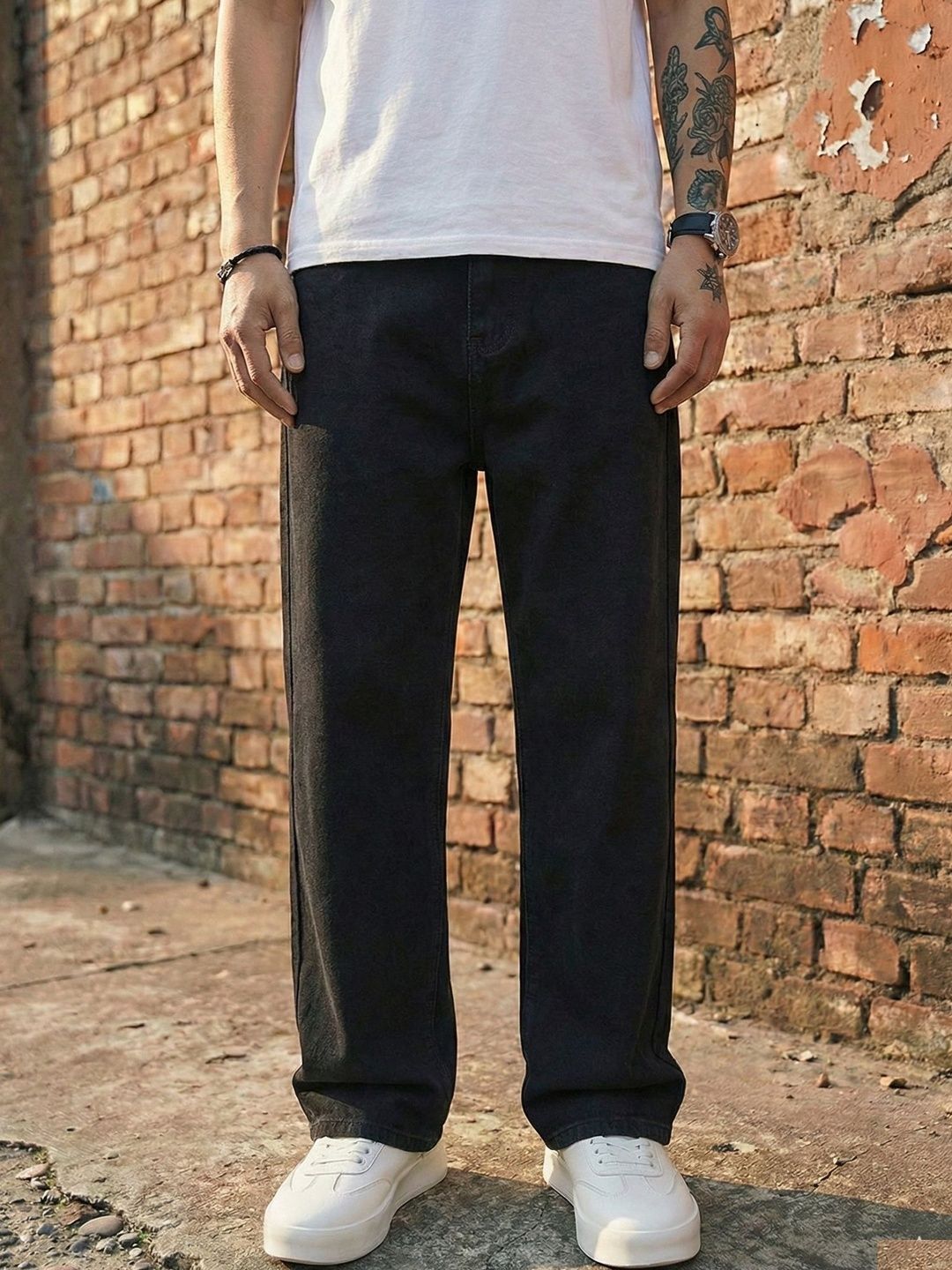 Metronaut Men Mid-Rise Light Fade Jeans-picture-25