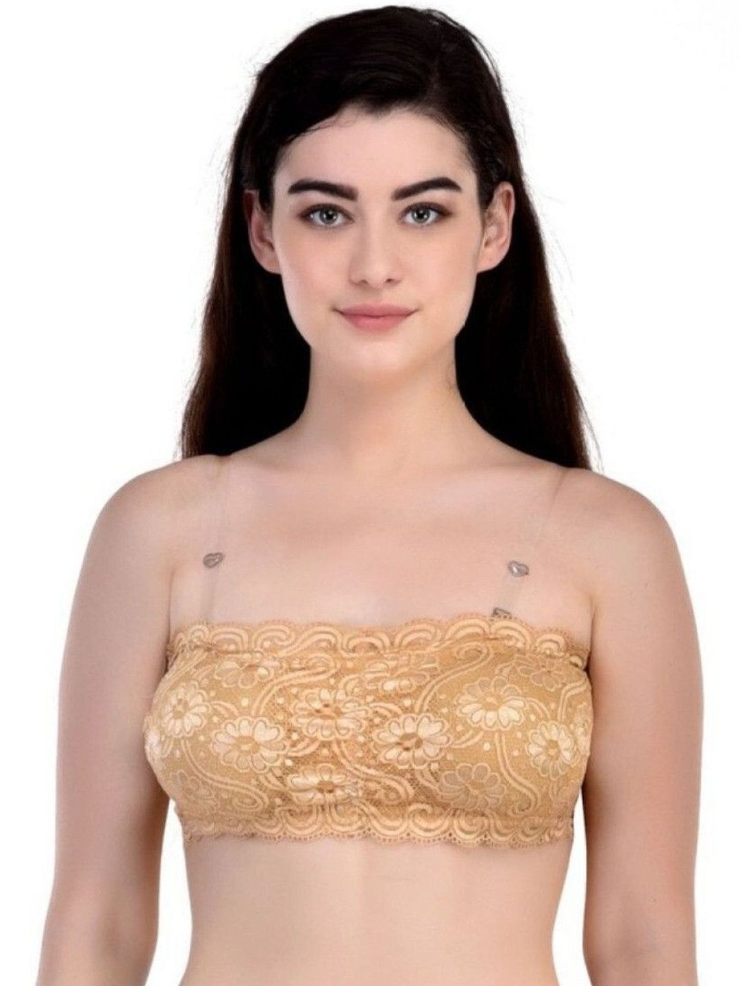 THE SHINE COLLECTION Bandeau Bra Half Coverage Lightly Padded-picture-19