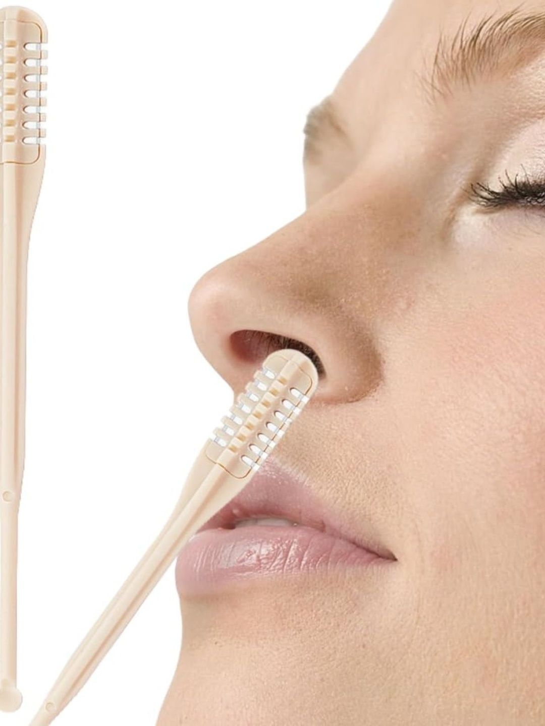 CUVLY Set Of 2 Portable Manual Nose Trimmer