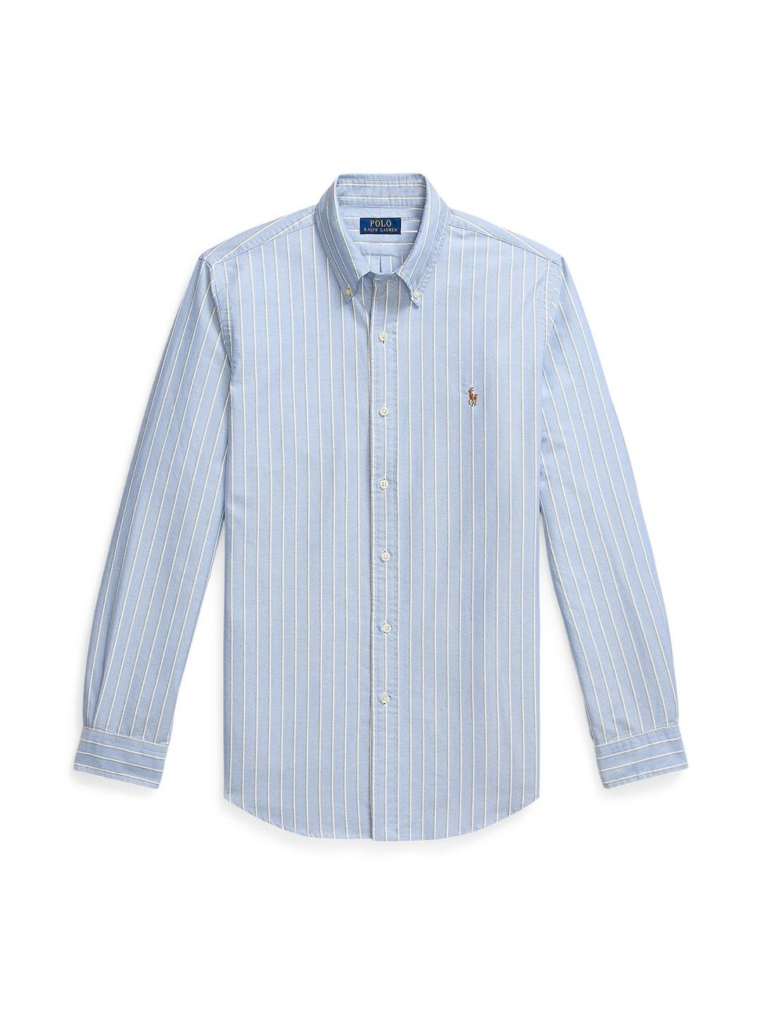 Polo Ralph Lauren Striped Cotton Spread Collar Oxford Shirt-picture-22