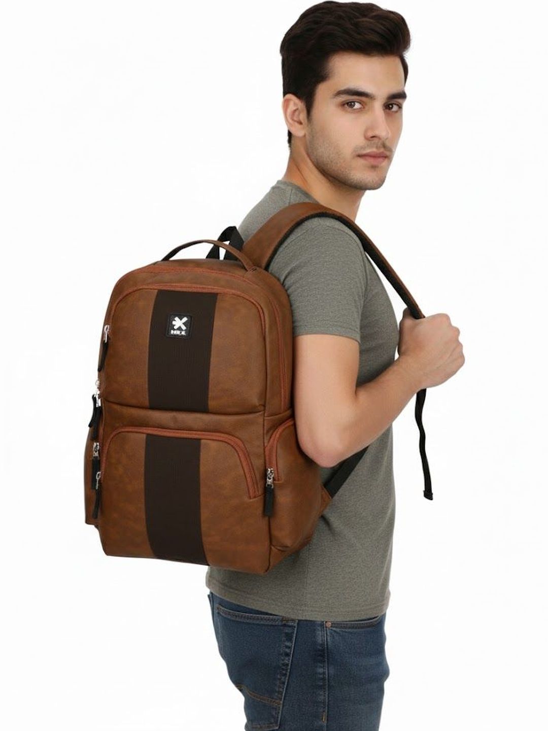 HRX by Hrithik Roshan Unisex Brand Logo Backpack-picture-38