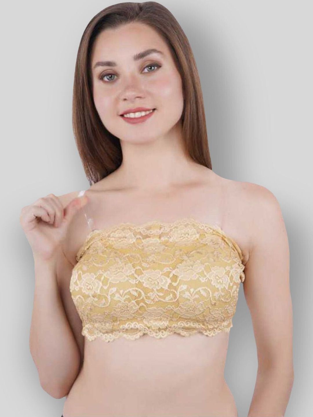 THE SHINE COLLECTION Bandeau Bra Half Coverage Lightly Padded-picture-45