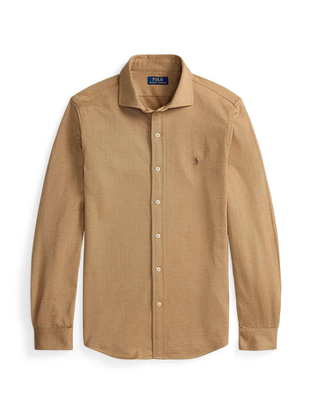 Polo Ralph Lauren Self Design Cotton Spread Collar Shirt-image-42