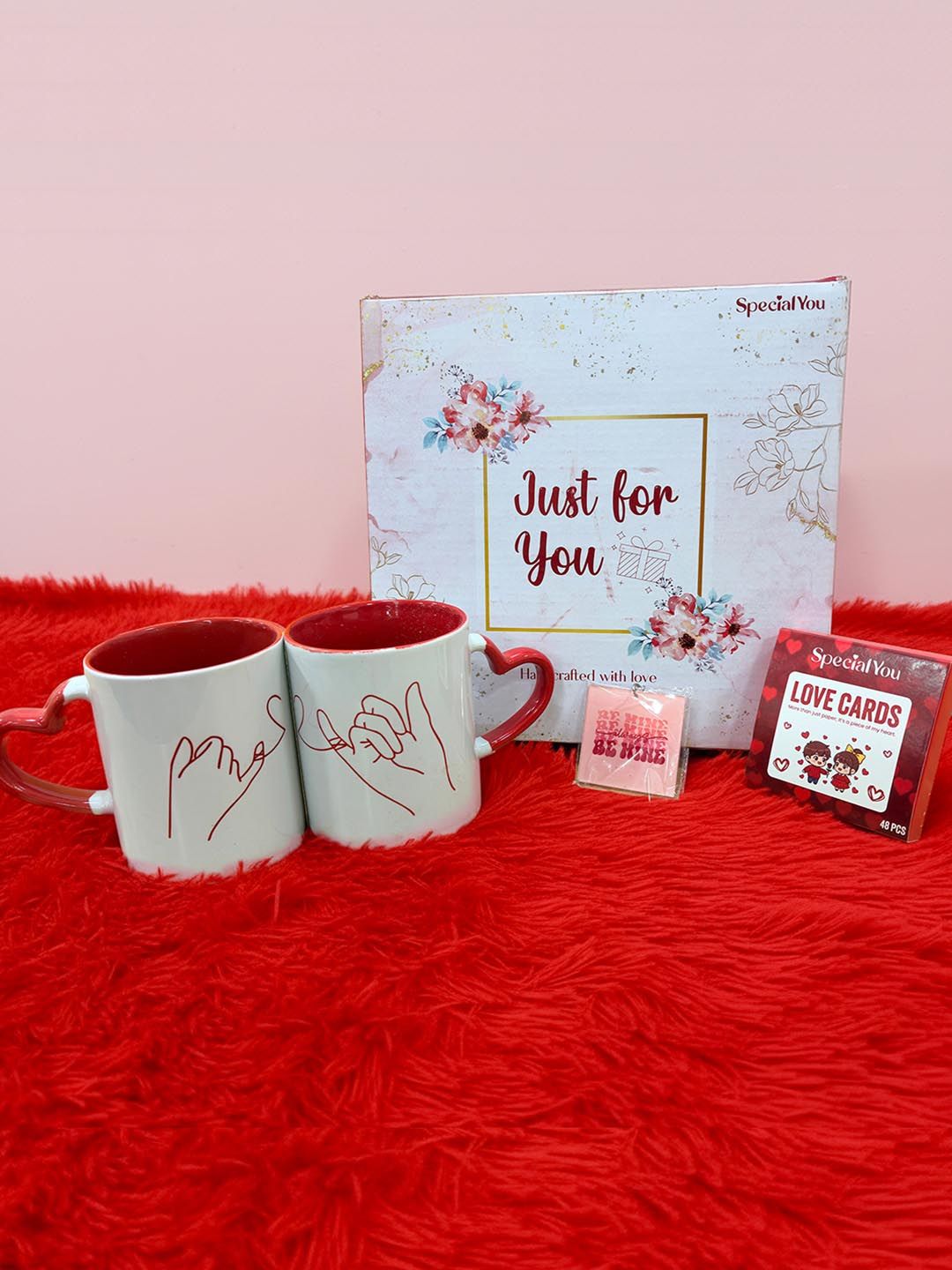 Special You 3Pcs White & Red Valentines Couple Gifting Sets For Wife-picture-22