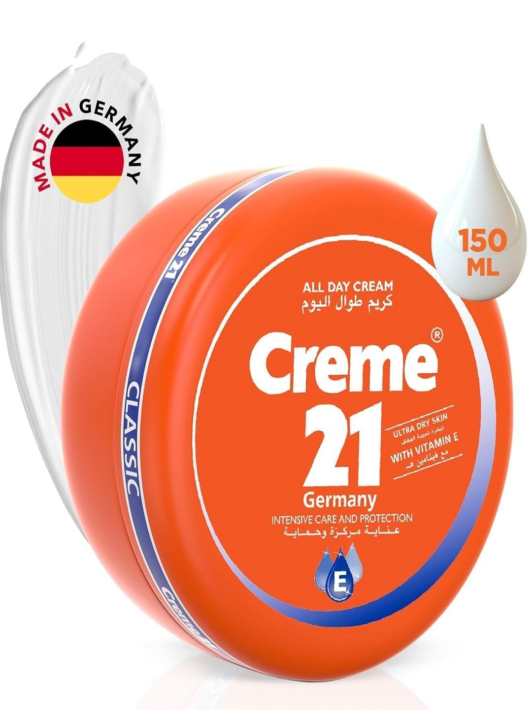 Creme 21 Smooth Moisturizing Cream With Vitamin E - 150ml-picture-10