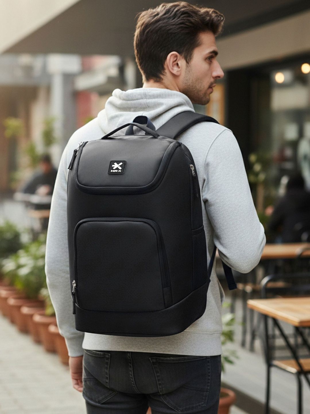 HRX by Hrithik Roshan Unisex Brand Logo Backpack-picture-29