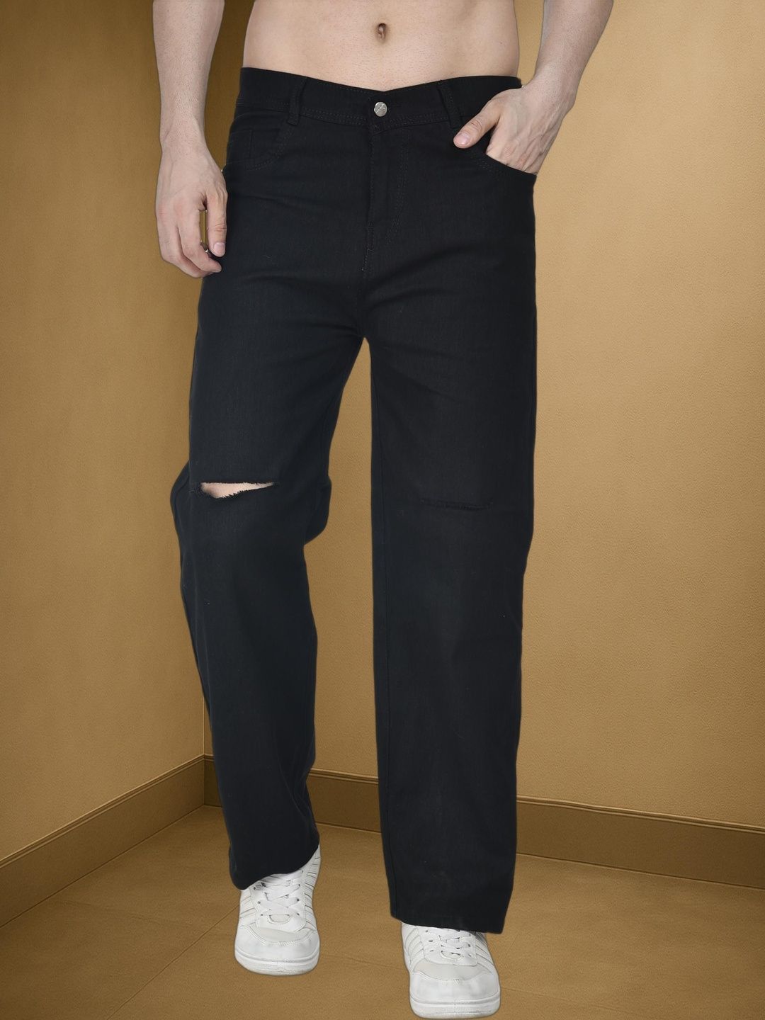 Metronaut Men Mid-Rise Mildly Distressed Jeans-picture-33