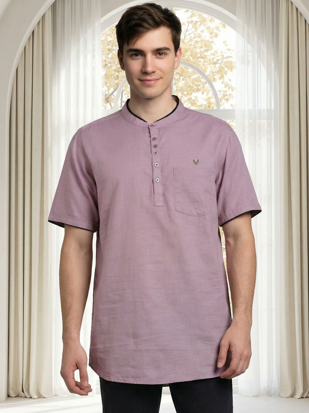 Kuons Avenue Men Pastels Kurta-picture-12