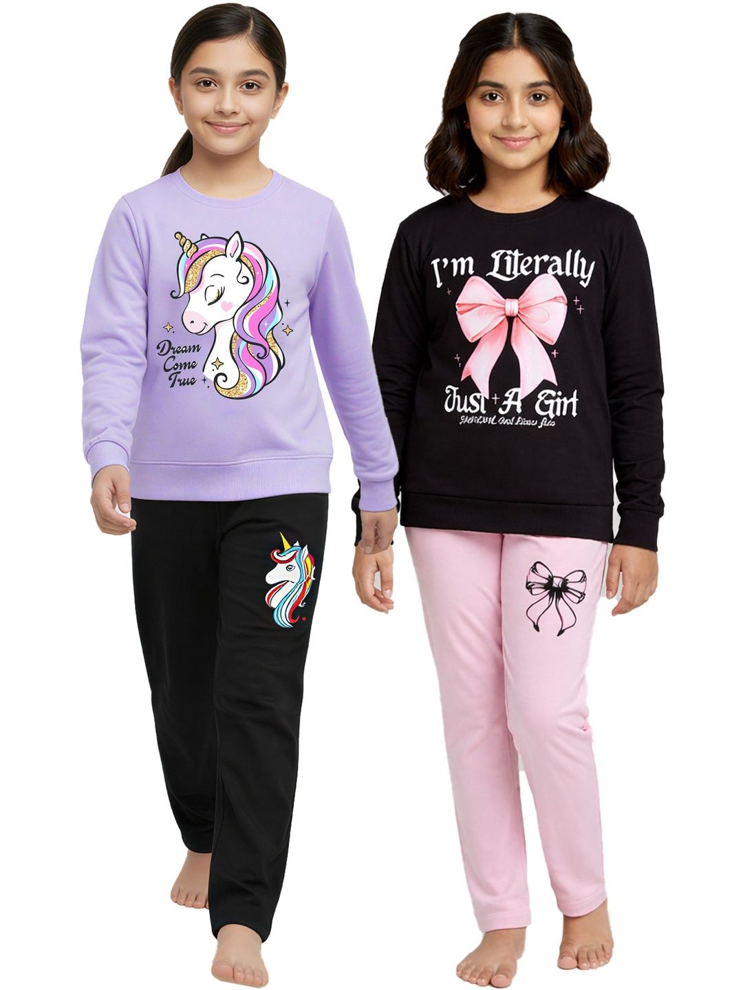 KEESOR Girls Printed Pyjamas-picture-29