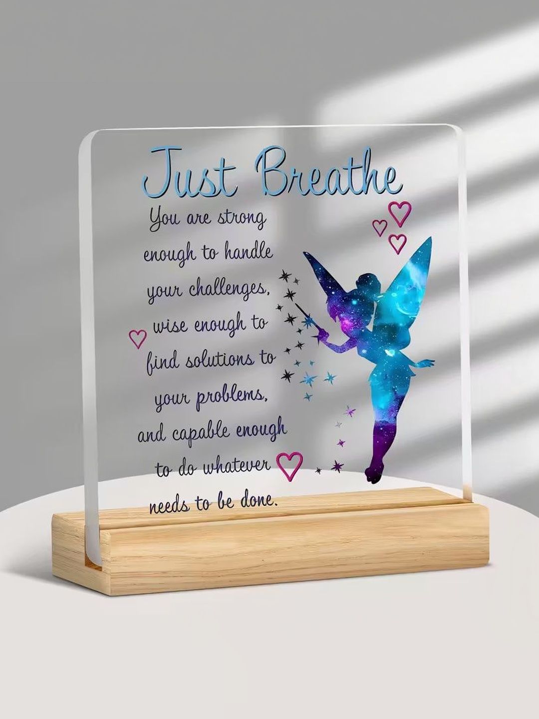 BS AMOR Transparent Figurine Showpiece-image-33