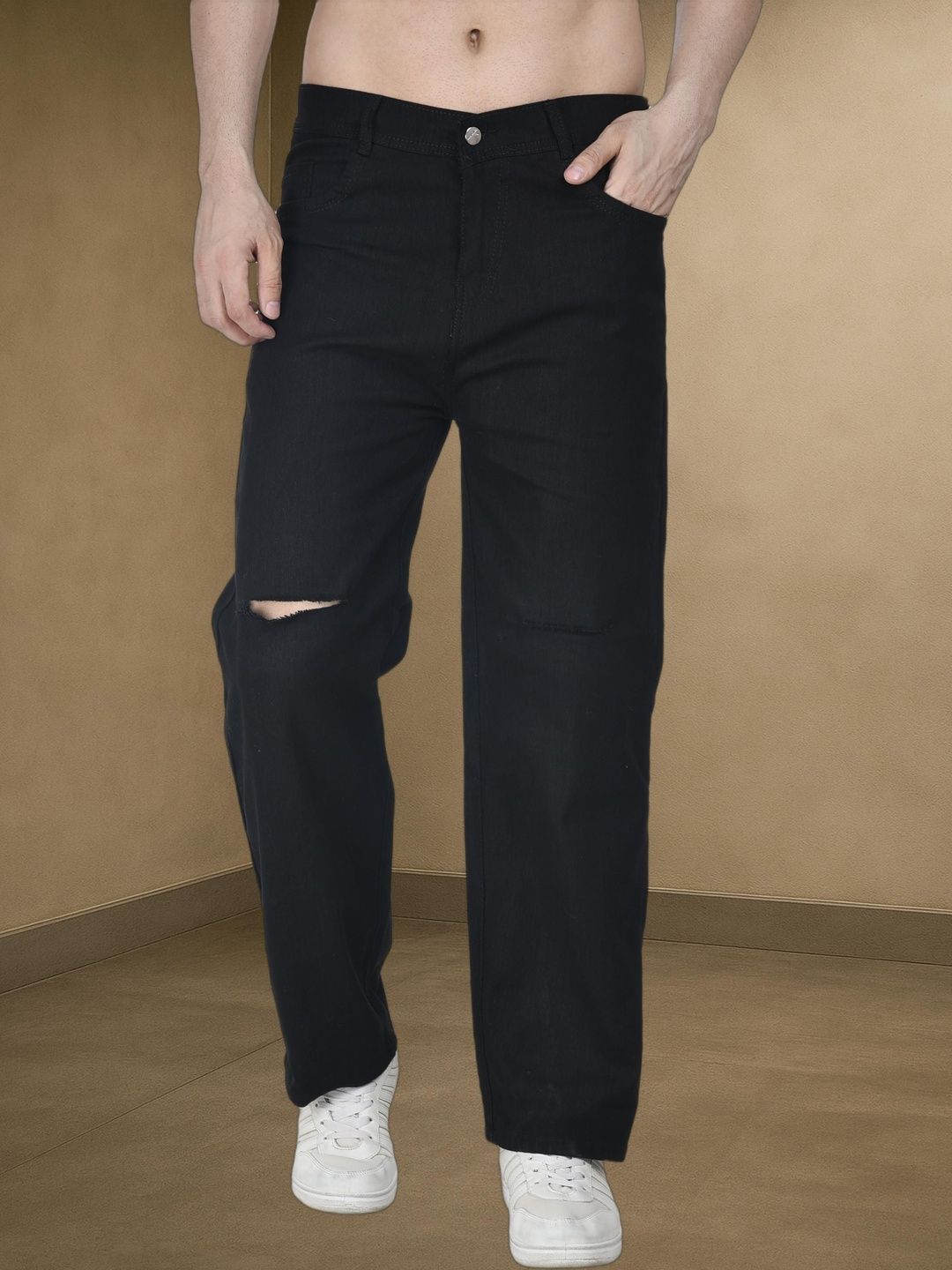 Metronaut Men Mid-Rise Mildly Distressed Jeans-picture-26