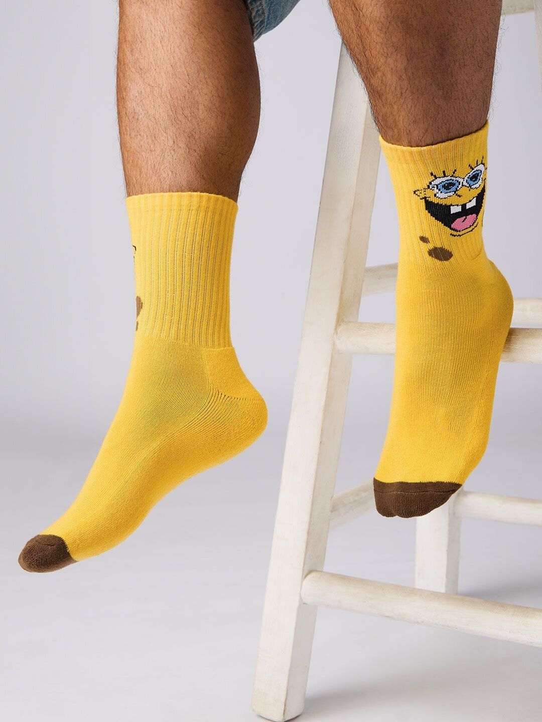 The Souled Store Unisex Patterned Above Ankle Socks-picture-12
