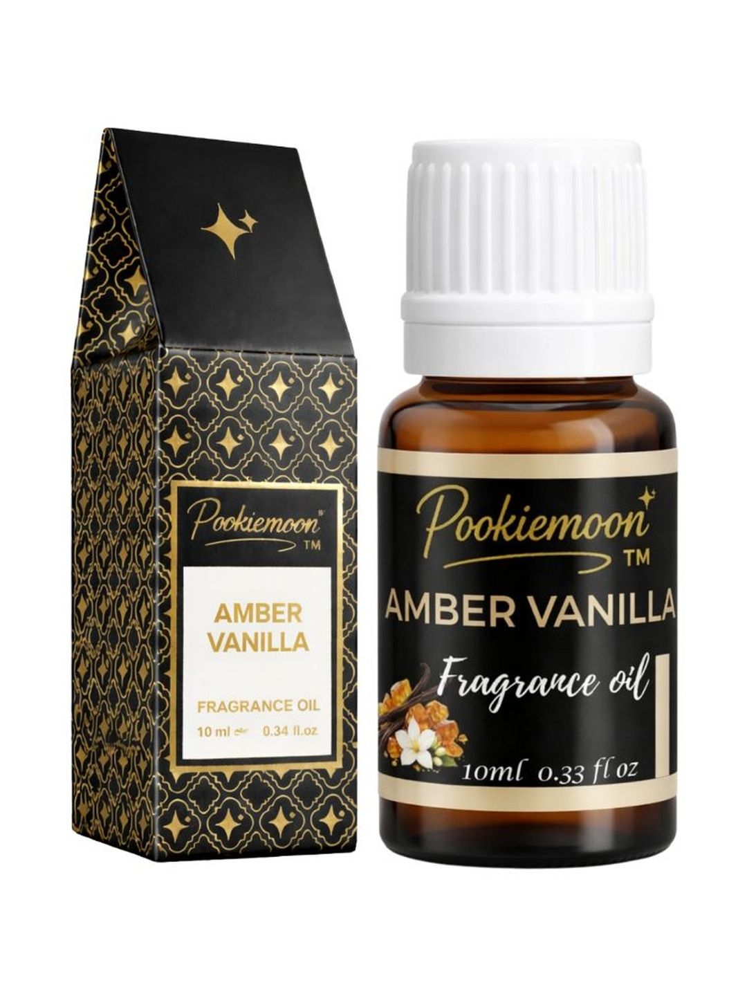 POOKIEMOON Brown Amber Vanilla Fragrance Aroma Oil-10ml-picture-46